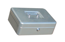 CAJA CAUDALES KYLATE 200X160X90MM PLATA N.2