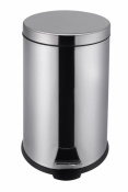 CUBO BASURA INOX CON PEDAL  20LT-29X44CM