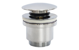 VALVULA FONTANERIA NORMAL  1-1/4 CLICK-CLACK LAT T-301N