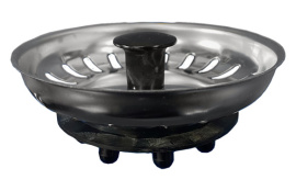 TAPON FREGADERA REJILLA  INOX  115MM 8 TET.T93