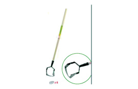 ESCARDADOR INTERCAMBIABLE CON MANGO MADERA 120CM