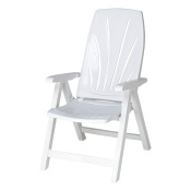 SILLON POSICIONES RESINA  BLANCO