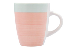 MUG PORCELANA KALEIDO 33 CL CORAL VERDE