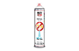 PINTURA PLASTICA SPRAY WALL PAINT MATE 600 ML BLANCO