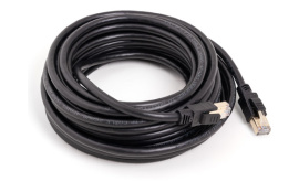 CABLE ETHERNET RJ45 CAT-8 10M NEGRO