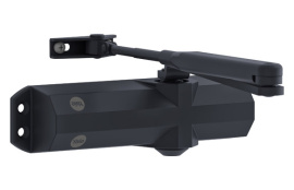 CIERRAPUERTA 4500 BRAZO RETENEDOR FUERZA 2-4 NEGRO