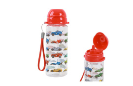 BOTELLA INFANTIL TRITAN 7 X 7 X 19CM 400 ML-CARS