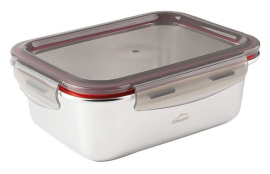 CONTENEDOR ALIMENTOS CUADRADO ECOINOX 640ML - 14 X 14 X 7,5CM