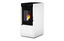 ESTUFA DE PELLET GARDA 11 BLANCA 10,6 KW