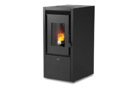 ESTUFA DE PELLET GARDA 11 NEGRA 10,6 KW