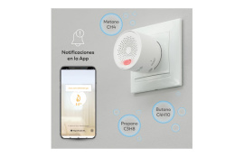 DETECTOR GAS SMART WIFI APP GARZA SMART