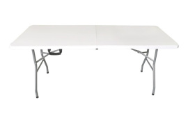 MESA MULTIUSO COLECTIVIDAD PLEGABLE  180 X 74 H X 74 CM