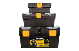 CAJA HERRAMIENTAS (JUEGO DE TRES) DE 290 MM (4 L), 400 MM (10 L) Y 500 MM (23 L)