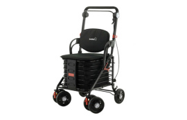 CARRO COMPRA C-1 30 L NEGRO