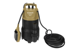 BOMBA ELECTRICA SUMERGIBLE AGUAS SUCIAS 750 W FIBRA NEGRA