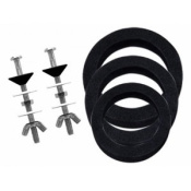 JUNTAS CISTERNA BAJA CAUCHO+TORNILLOS INOX. INODORO KJ2