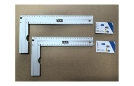 ESCUADRA MEDICION CON NIVEL 30 CM ALUMINIO