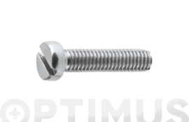 TORNILLO DIN 84 CABEZA CILINDRICA ZINCADO M-6 X 30