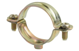 ABRAZADERA METALICA PARA TUBO M-6 &Oslash; 28 MM