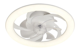 VENTILADOR DE TECHO PLAFON TURBO AIR BLANCO &Oslash;50CM 20W