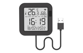 CONTROL REMOTO IR UNIVERSAL CON SENSOR TEMPERATURA Y HUMEDAD COMPATIBLE AIRE ACONDICIONADO DISPLAY F