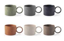 MUG STONEWARE NORA SURTIDO 30CL