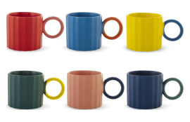 TAZA JUMBO NEW BON CHINA DELIGHT SURTIDO 42CL