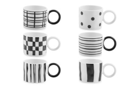 TAZA JUMBO NEW BON CHINA NOIR 40CL