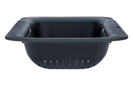 ESCURRIDOR EXTENSIBLE FREGADERO SIVO 37-50CMX7CM NEGRO