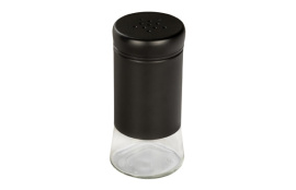 ESPECIERO DE VIDRIO BOGA NEGRO 14CL 5X11,5X5CM