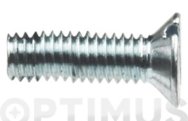 TORNILLO DIN 963 CABEZA PLANA CINCADO M-5 X 25 MM 1000UDS
