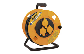 ENROLLACABLE 3 TOMAS IP55 CON TAPAS 3X1,5MM2 25MTS