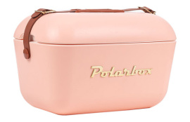 NEVERA RIGIDA RETRO POLAR BOX GOLD 20L CORAL GOLD