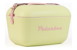 NEVERA RIGIDA RETRO POLAR BOX 20L LIMA - ROSA POP