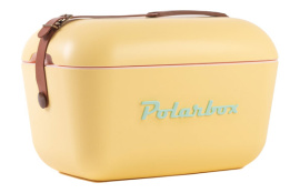 NEVERA RIGIDA RETRO POLAR BOX 12L AMARILLO CLASSIC