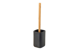 ESCOBILLERO WC ZENSE BAMBU NEGRO