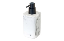 DOSIFICADOR JABON ZENSE MARMOL BLANCO