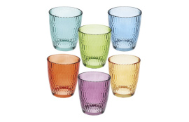 VASO COLORES SET 6UDS SEOUL 31CL SURTIDO