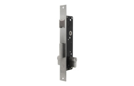 CERRADURA EMBUTIR METALICA ENTRADA 25 INOX LEVA CORTA SIN BOMBILLO