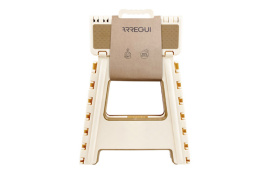 TABURETE PLEGABLE 29x22x39 BEIGE
