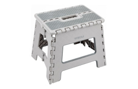 TABURETE PLEGABLE 29x22x27 GRIS