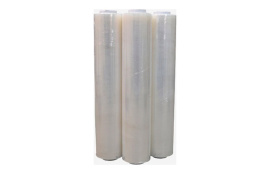 FILM EXTENSIBLE MANUAL TRANSPARENTE 23 MICRAS 50 CM