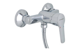 GRIFO DE DUCHA MONOMANDO CON KIT BASIK CROM