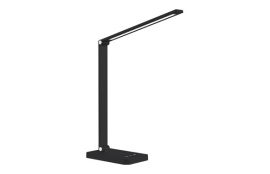 FLEXO LED CON BATERIA ATTOM 5W NEGRO 610LM CCT DIMABLE CARGA USB