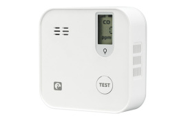 DETECTOR MONOXIDO DE CARBONO CO SMART WIFI EROS 85DB AVISO A LA APP SONIDO DESDE 50PPM