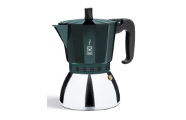 CAFETERA DELUXE INDUCTION VERDE 3 TAZAS