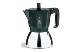 CAFETERA DELUXE INDUCTION VERDE 6 TAZAS