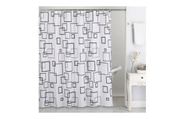 CORTINA BA&Ntilde;O KUBIC 200 X 180 CM