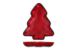PLATO PRESENTACION ARBOL ROJO 20X17X2,5