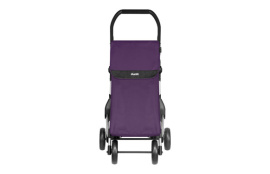 CARRO COMPRA 4 RUEDAS MUUVI PLEGABLE PURPLE-ALUMINIO